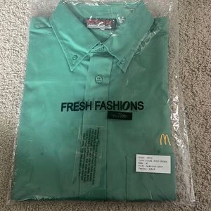 mcdonald’s manager shirt